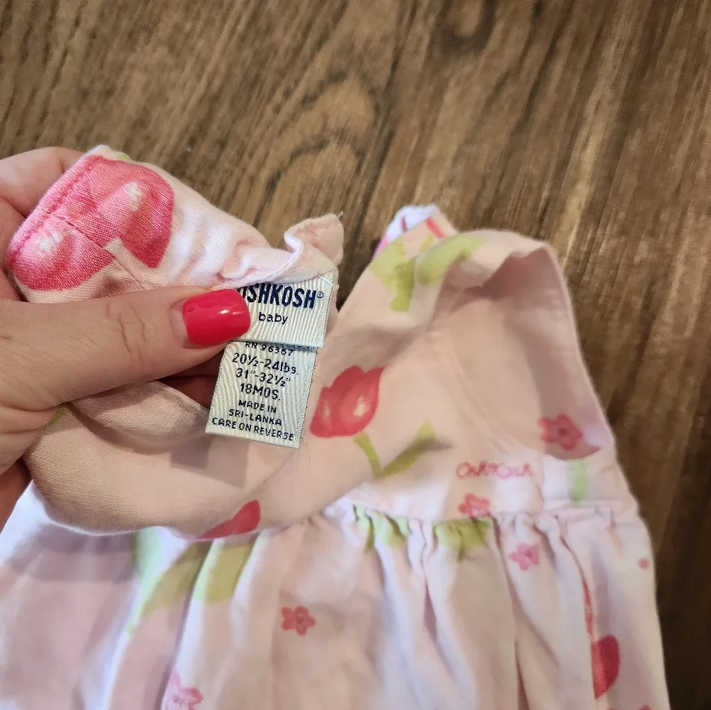 Oshkosh tulip dress